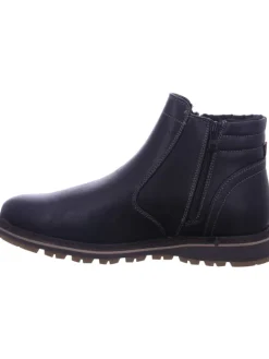 Schlupfstiefel in schwarz