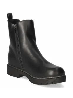 Schlupfstiefel in schwarz