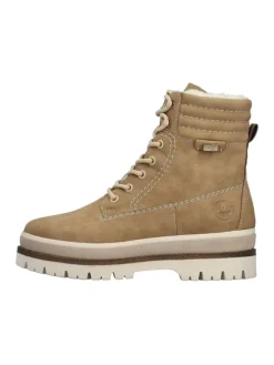 Schnürboots in Beige