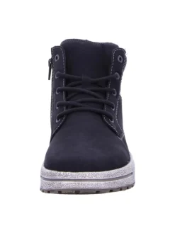 Schnürboots in Schwarz