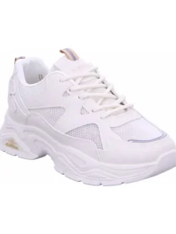 Schnürhalbschuh in beige