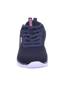 Schnürhalbschuh in blau