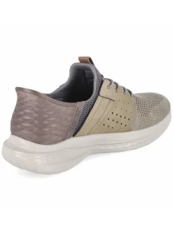 Schnürhalbschuh in grau