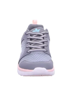 Schnürhalbschuh in grau