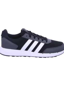 Schnürhalbschuh in schwarz