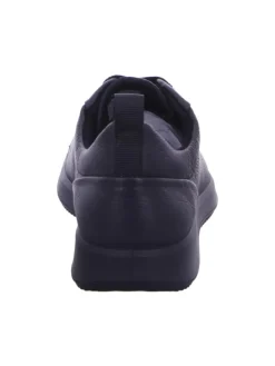 Schnürhalbschuh in schwarz