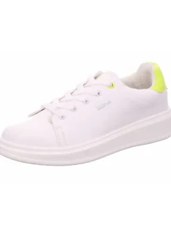 Schnürhalbschuh in weiß