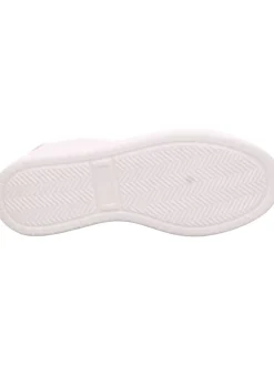 Schnürhalbschuh in weiß