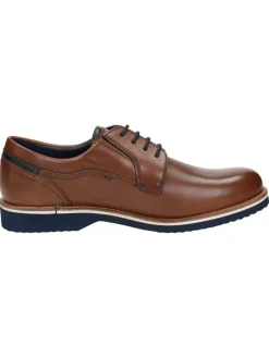 Schnürschuh Dilip-716-H in cognac