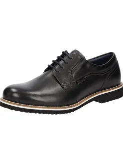 Schnürschuh Dilip-716-H in schwarz