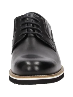 Schnürschuh Dilip-716-H in schwarz