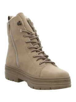 Schnürschuh in beige