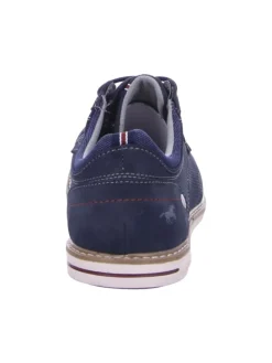 Schnürschuh in blau