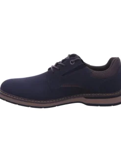 Schnürschuh in blau