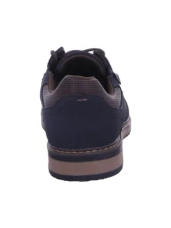 Schnürschuh in blau