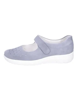 Schnürschuh in blau