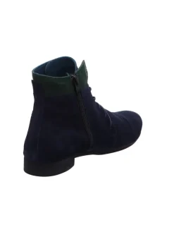 Schnürschuh in blau