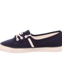 Schnürschuh in blau