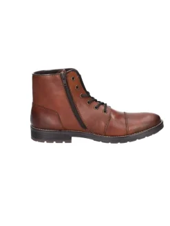 Schnürschuh in braun