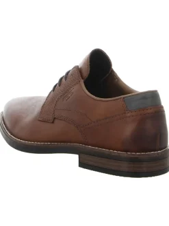 Schnürschuh in braun