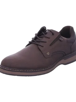 Schnürschuh in braun