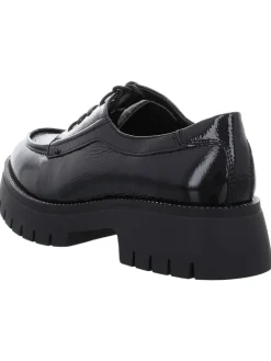 Schnürschuh in schwarz