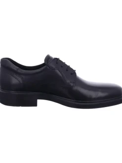 Schnürschuh in schwarz