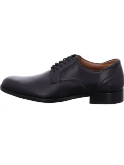 Schnürschuh in schwarz