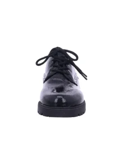 Schnürschuh in schwarz