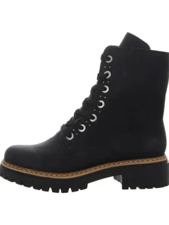 Schnürschuh in schwarz