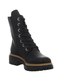 Schnürschuh in schwarz