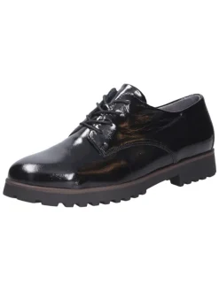 Schnürschuh in schwarz