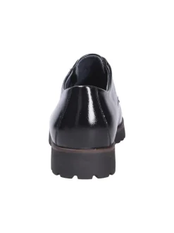 Schnürschuh in schwarz