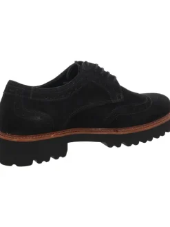 Schnürschuh in schwarz