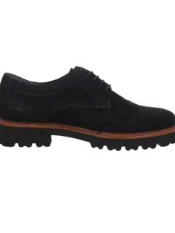 Schnürschuh in schwarz