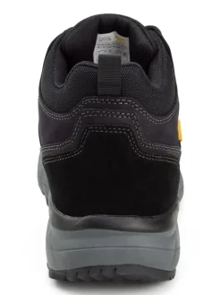 Schnürschuh mit Gripsohle in Schwarz