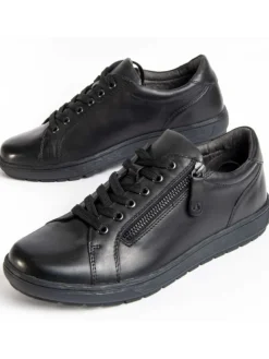 Schnürschuhe Ailina in Schwarz