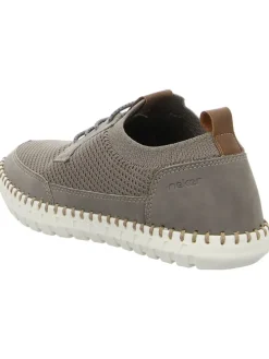 Schnürschuhe in beige