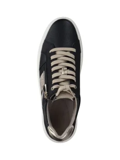 Schnürschuhe in black comb