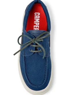 Schnürschuhe in Blau