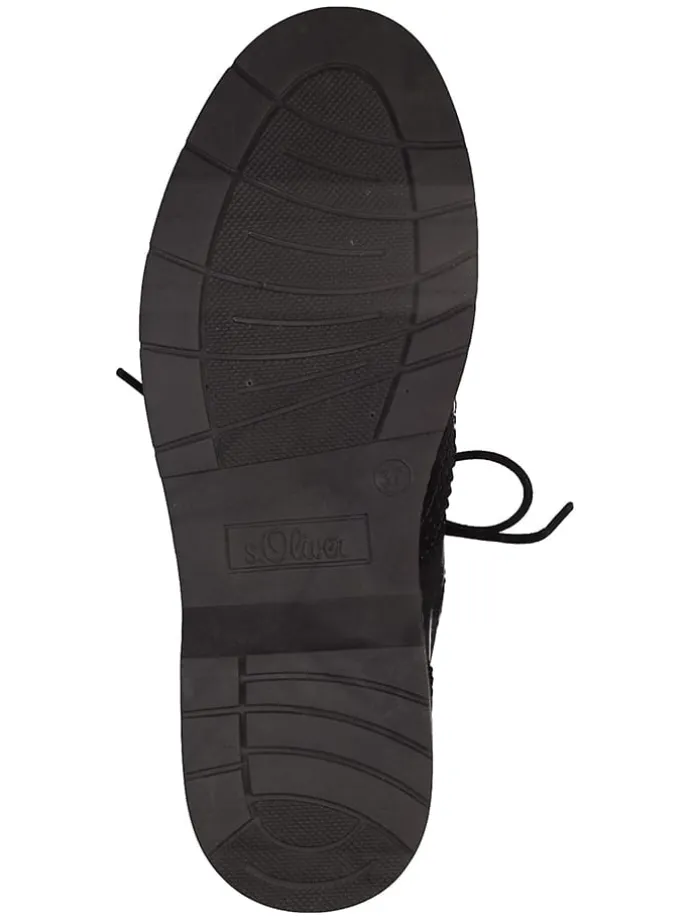 Schnürschuhe in Dunkelblau