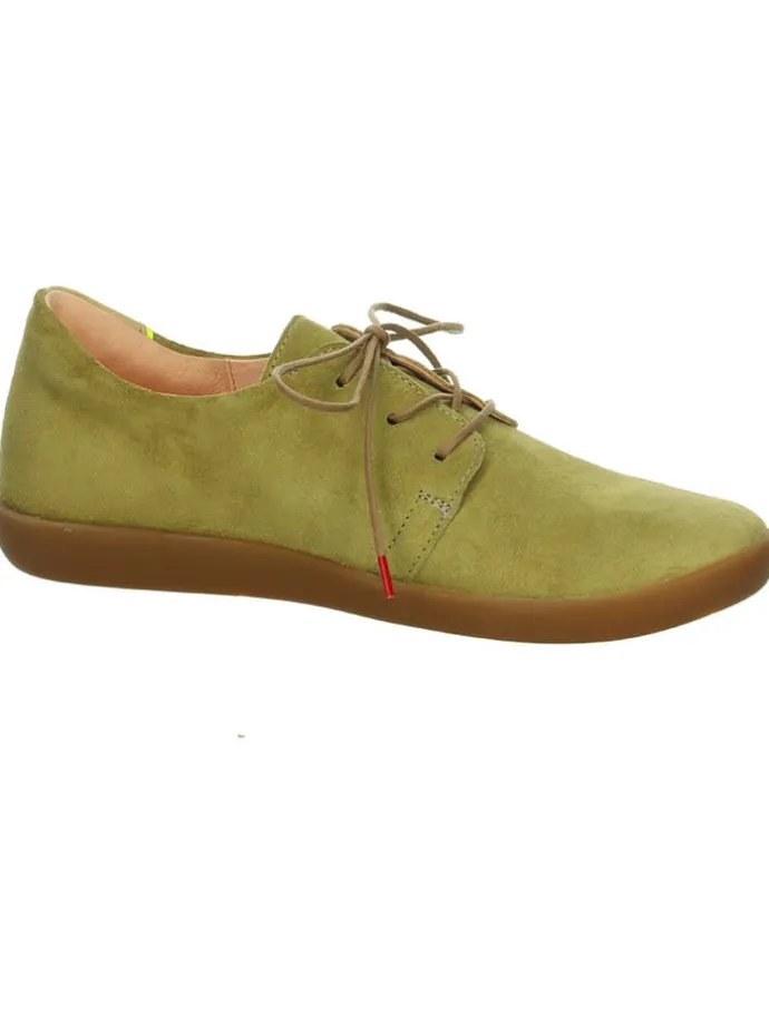 Schnürschuhe in Khaki
