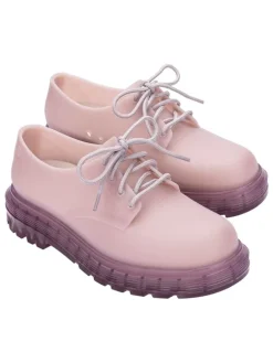 Schnürschuhe in Rosa
