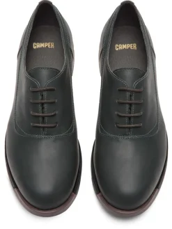 Schnürschuhe in Schwarz