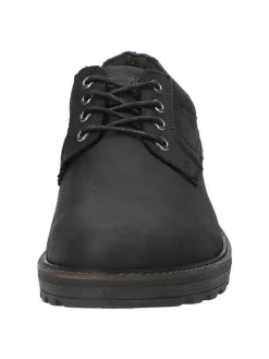 Schnürschuhe in schwarz