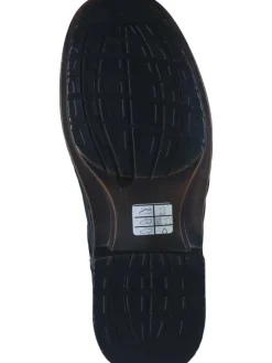 Schnürschuhe in schwarz