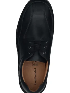 Schnürschuhe in schwarz