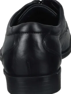 Schnürschuhe in schwarz