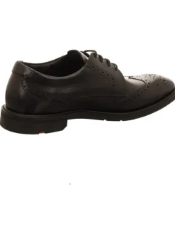 Schnürschuhe in schwarz