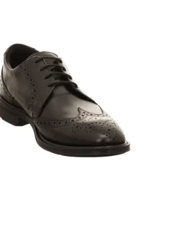 Schnürschuhe in schwarz